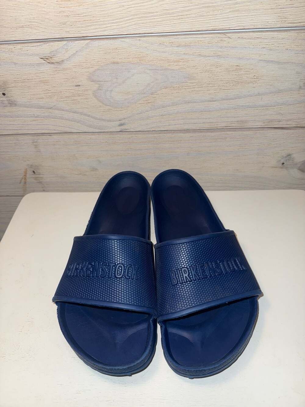 Birkenstock Barbados EVA Navy Blue Slide Sandals 42 eu 9.5-10 us